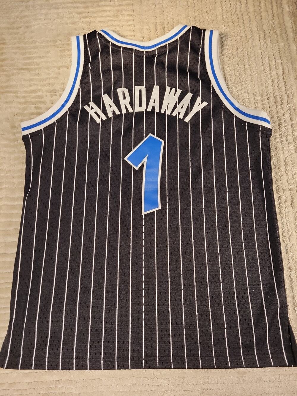 Penny Hardaway Orlando Magic Youth Size Large NBA Basketball Boys Mitchell Ness